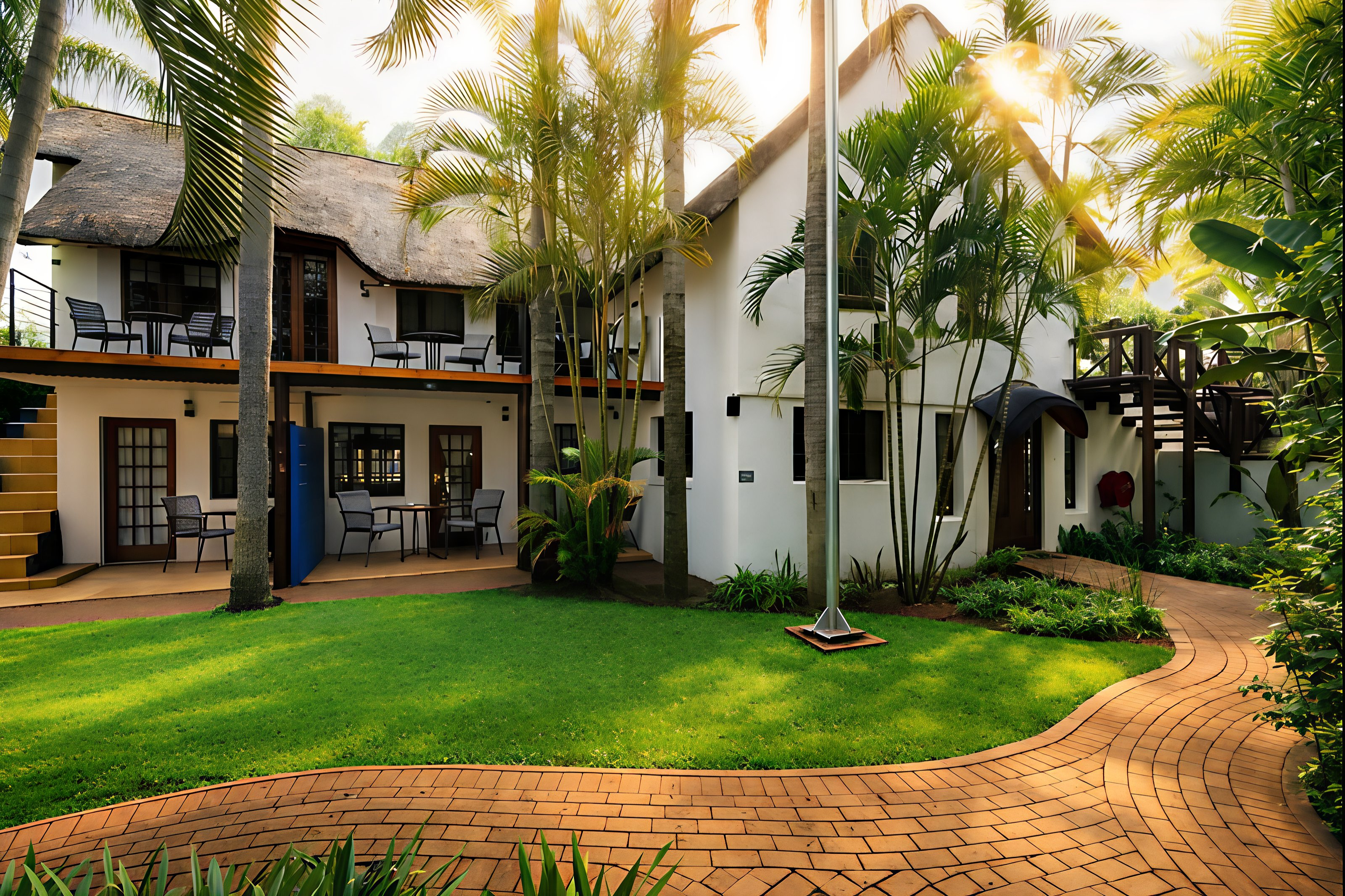back gardens